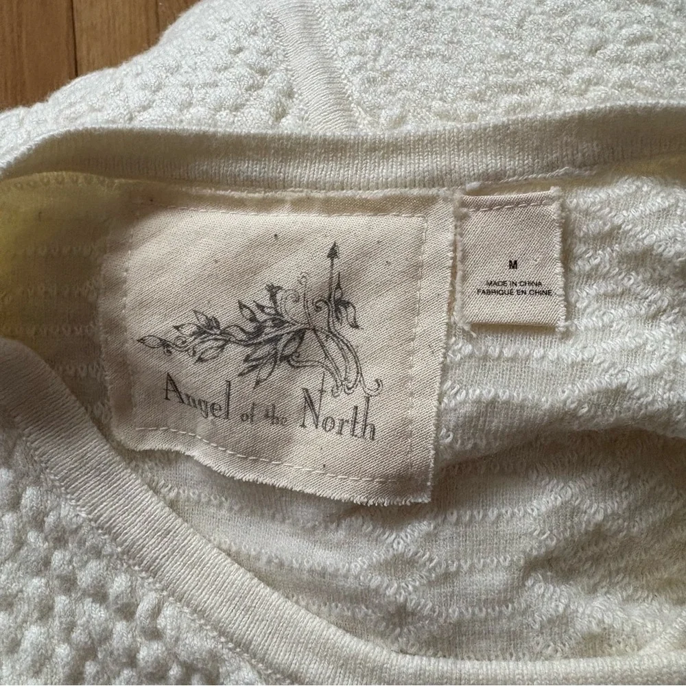 Anthropologie Angel Of The North Textured Vero Knit Asymmetric Zip Moto Jacket M
